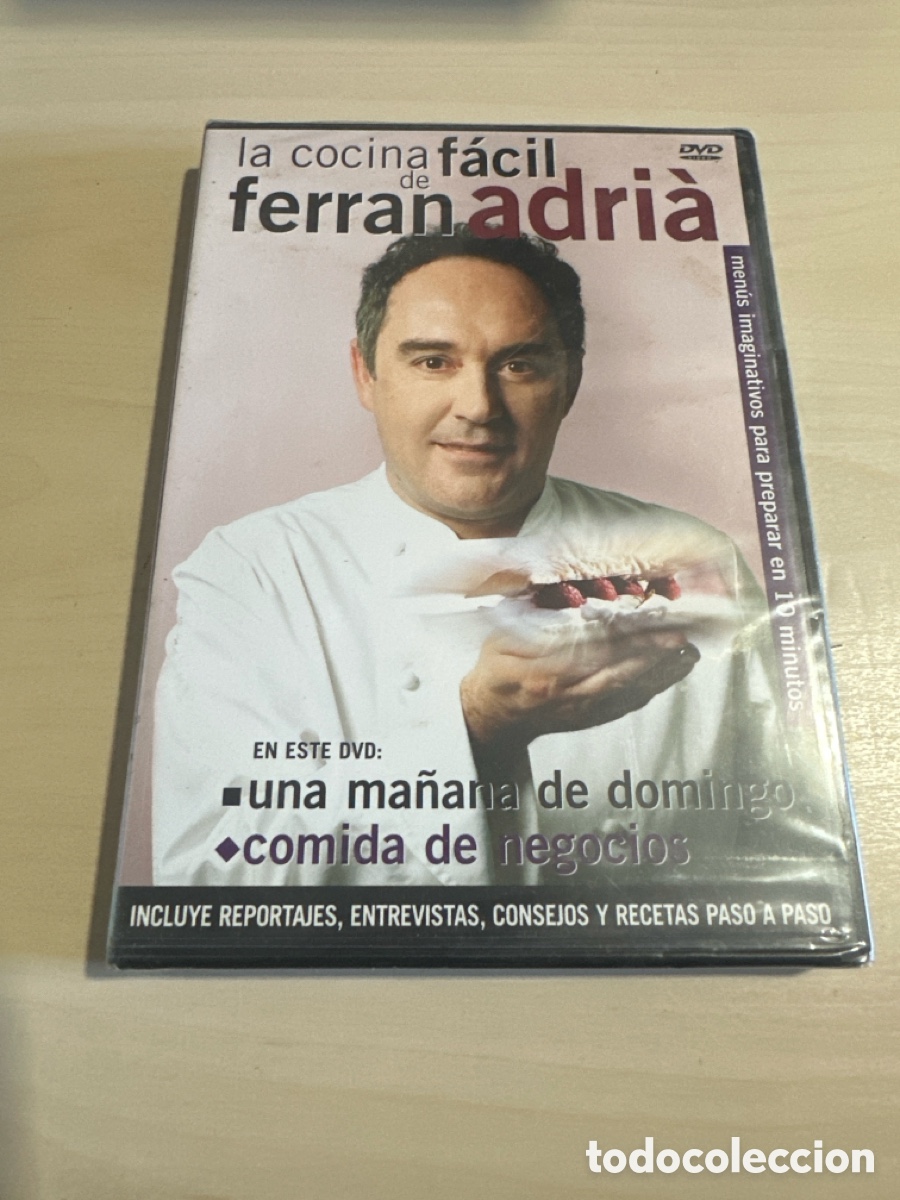 Cine: S100 la cocina f&aacute;cil de Ferran adria una ma&ntilde;ana de domingo comida de negocios dvd nuevo precintado