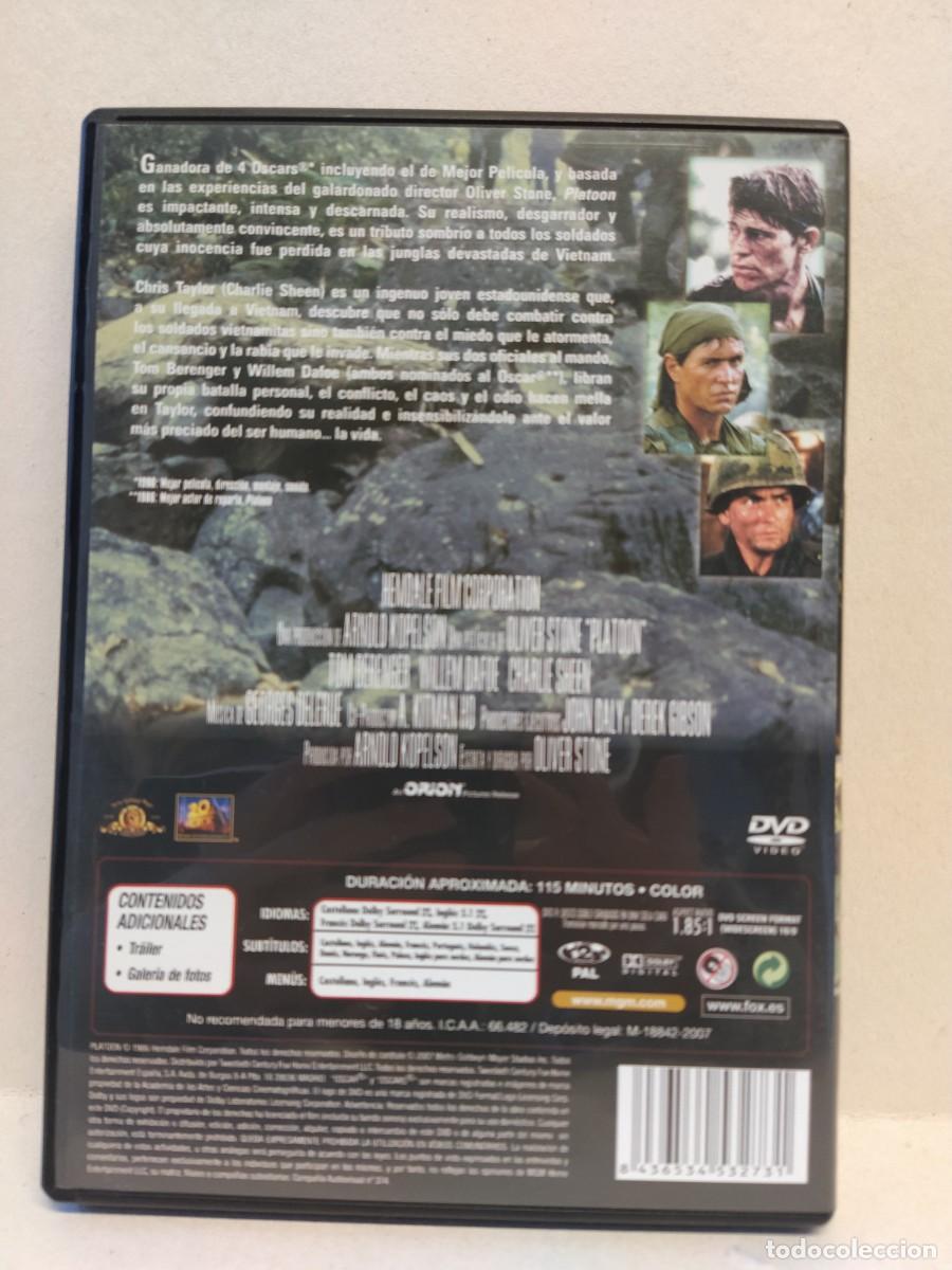 Cine: Platoon (DVD) Oliver Stone - Foto 2