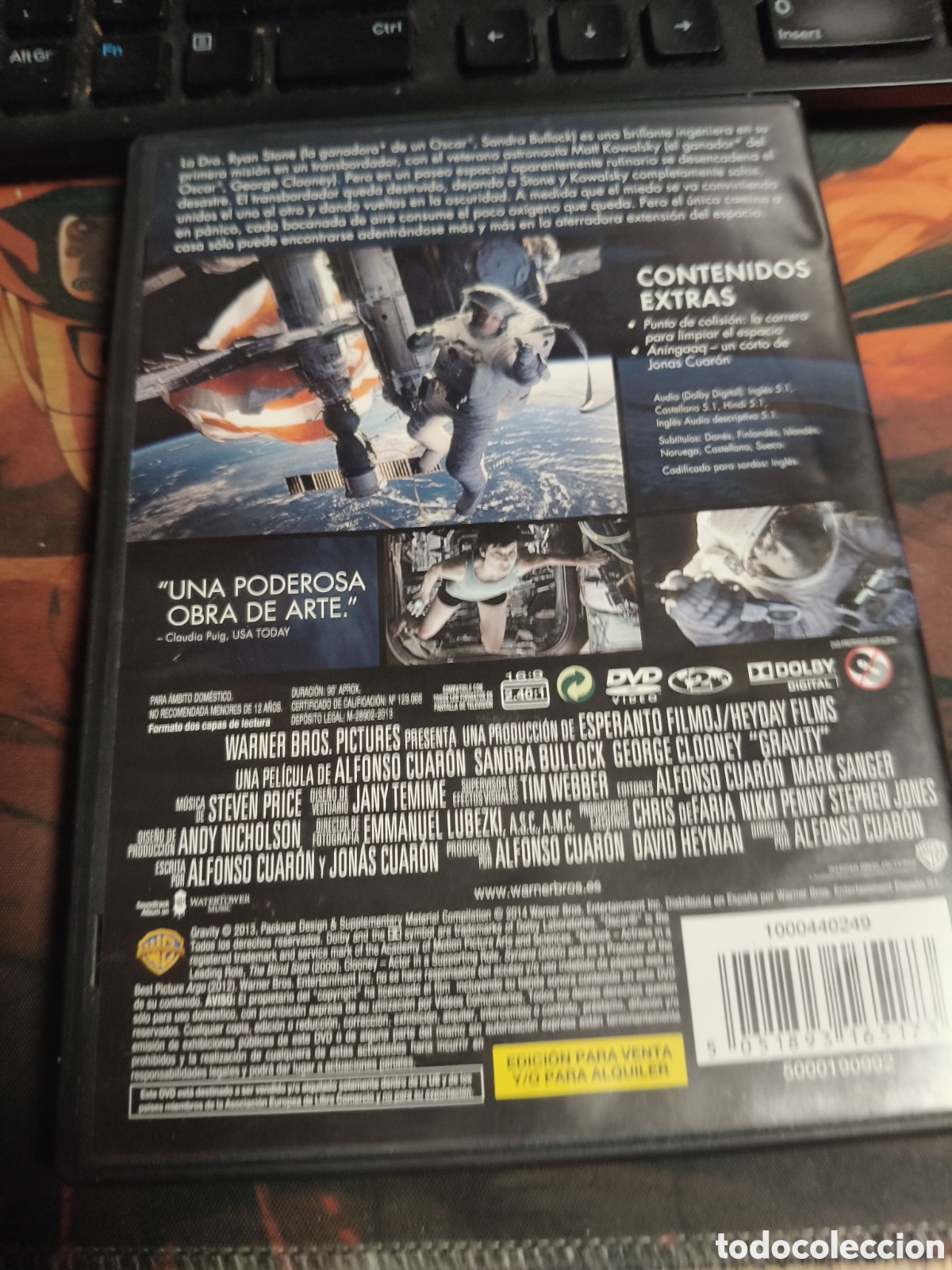 Cine: Gravity DVD ----- 413 - Foto 2