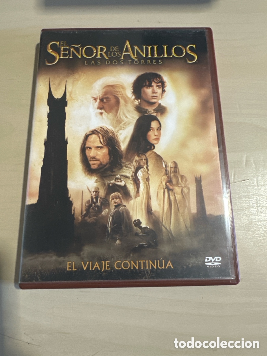 Cine: S103 el se&ntilde;or de los anillos las dos torres dvd segunda mano