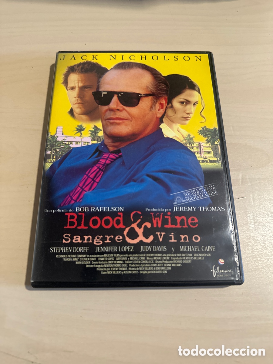 Cine: S103 blood & wine sangre vino dvd segunda mano