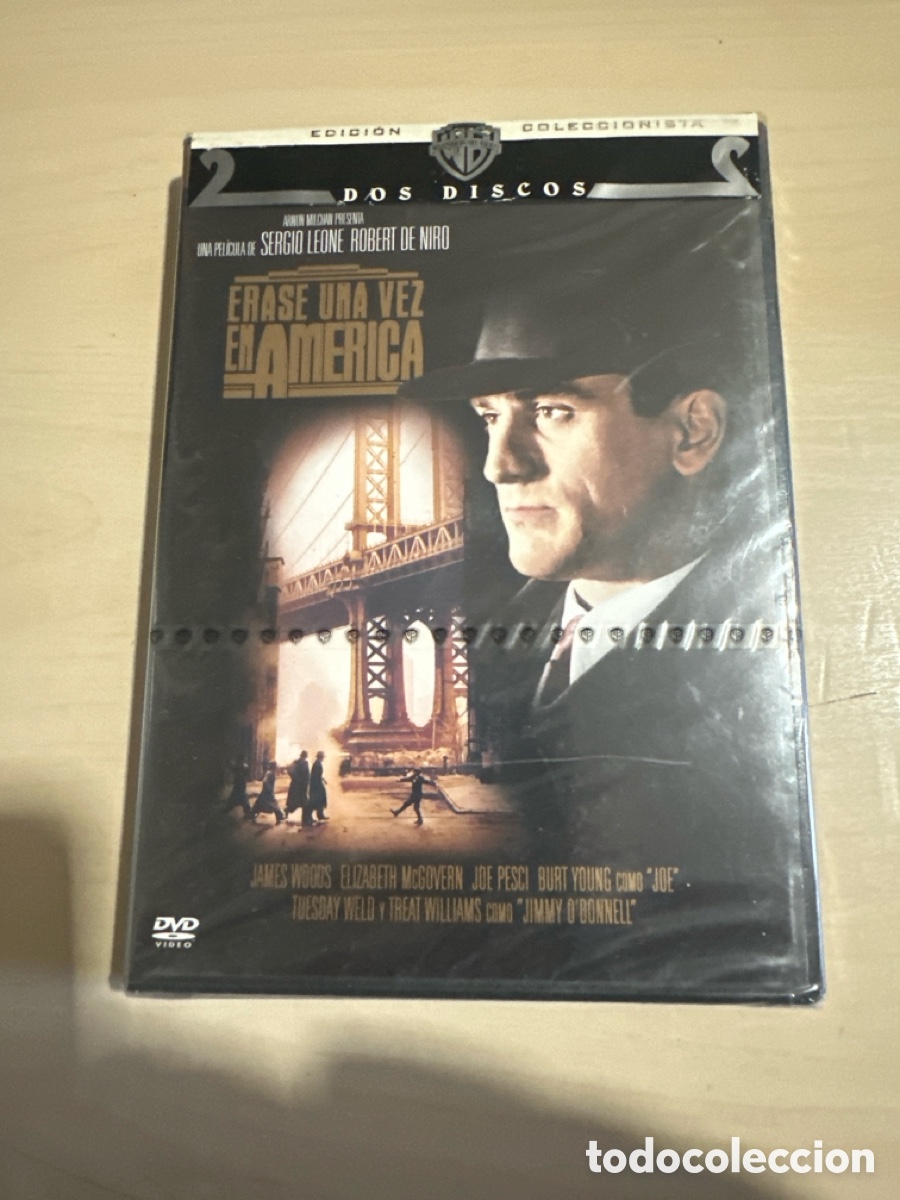 Cine: S155 &eacute;rase una vez en Am&eacute;rica dvd nuevo precintado