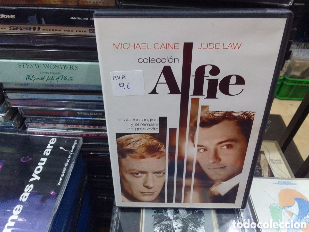 Cine: Alfie, Michael Caine,1966,Jude law,2004
