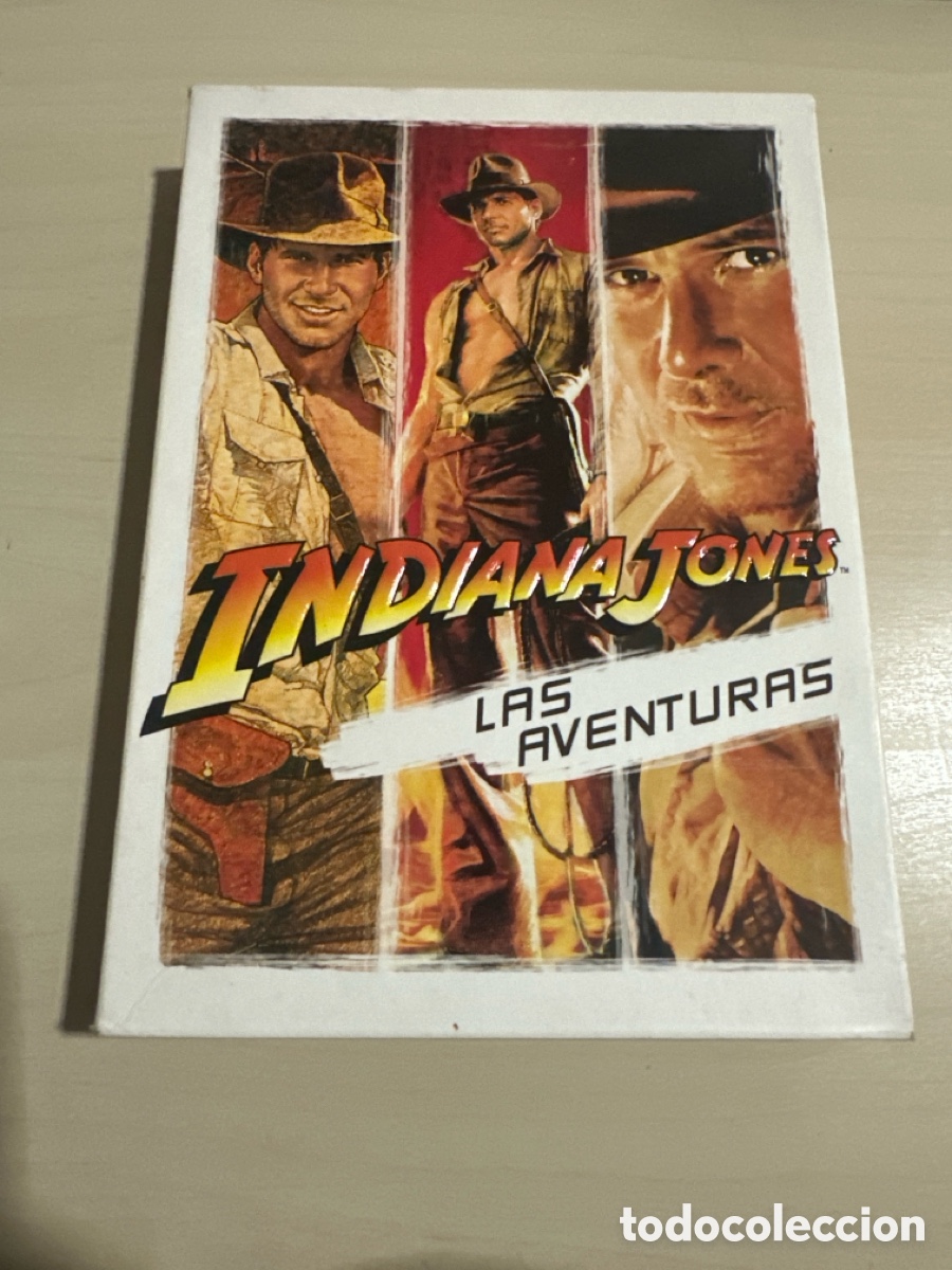 Cine: S97 trilog&iacute;a Indiana Jones dvd segunda mano