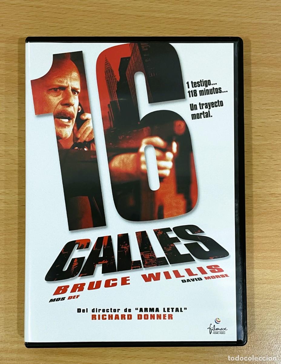 Cine: DVD CINE DE ACCI&Oacute;N CON BRUCE WILLIS - 16 CALLES (2006)