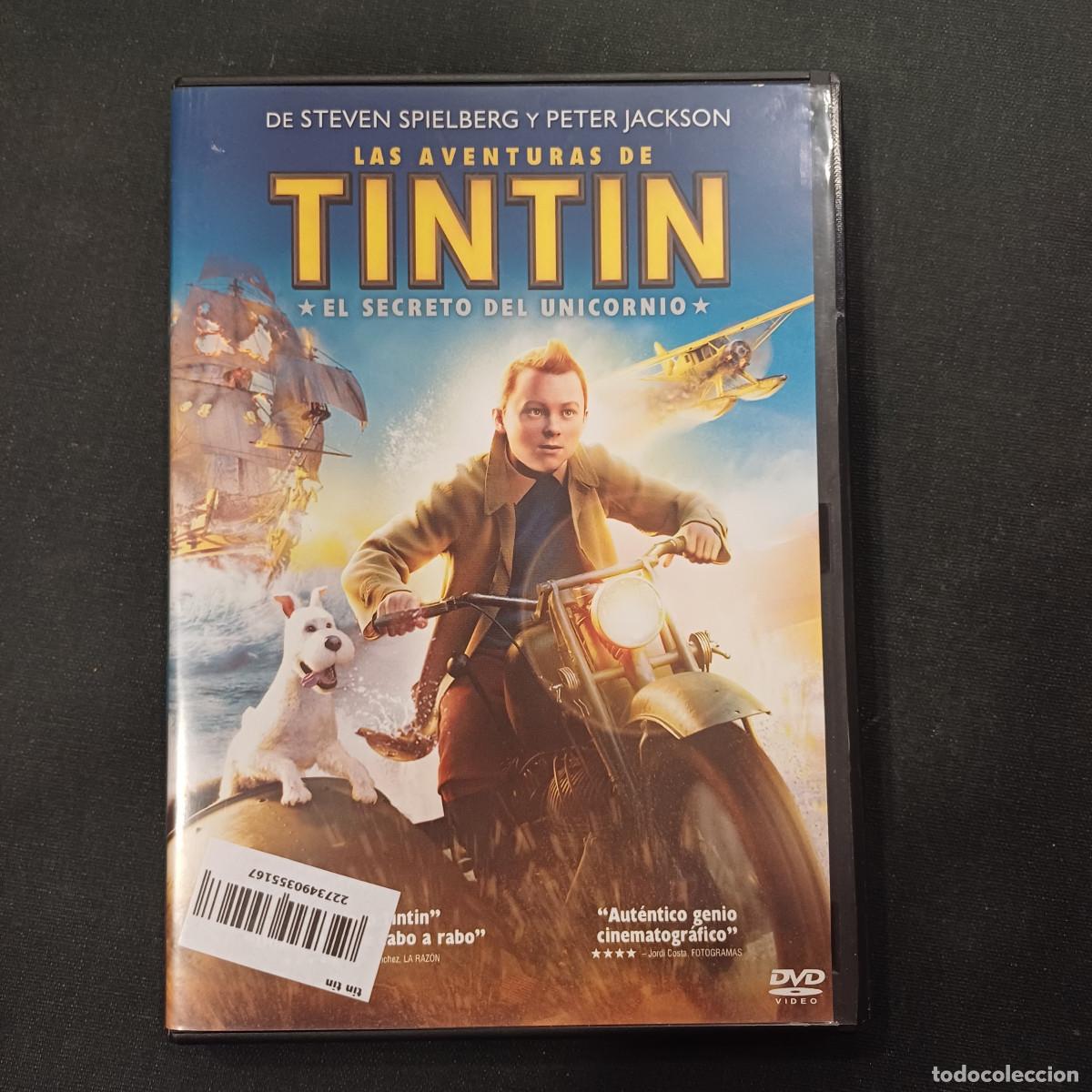 Cine: TINTIN/EL SECRETO DEL UNICORNIO/DVD.
