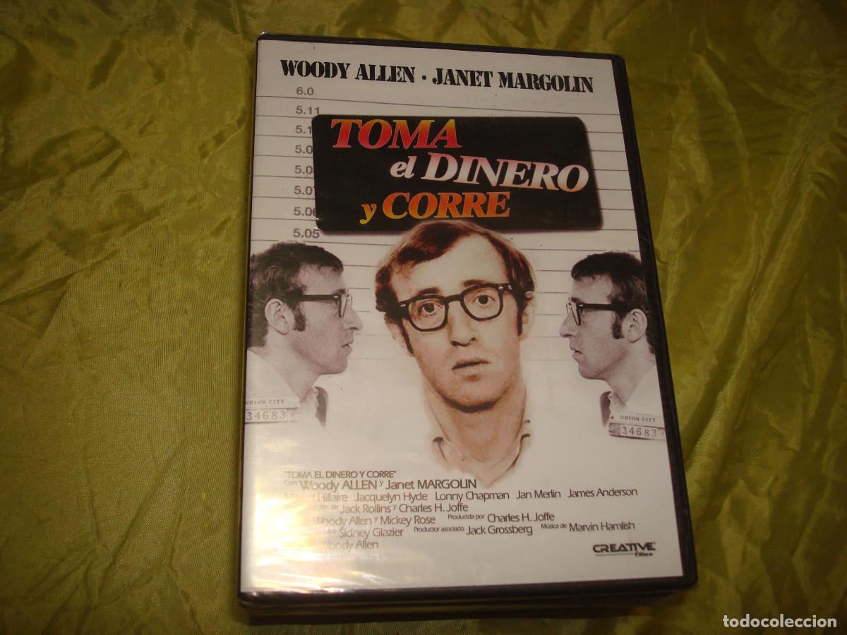 Cine: TOMA EL DINERO Y CORRE. WOODY ALLEN. DVD. PRECINTADO