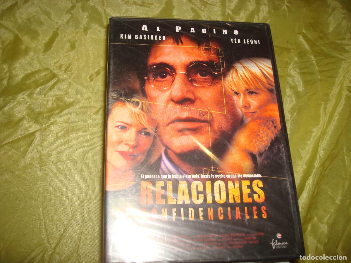 Cine: RELACIONES CONFIDENCIALES. AL PACINO, KIM BASINGER. DVD. PRECINTADO