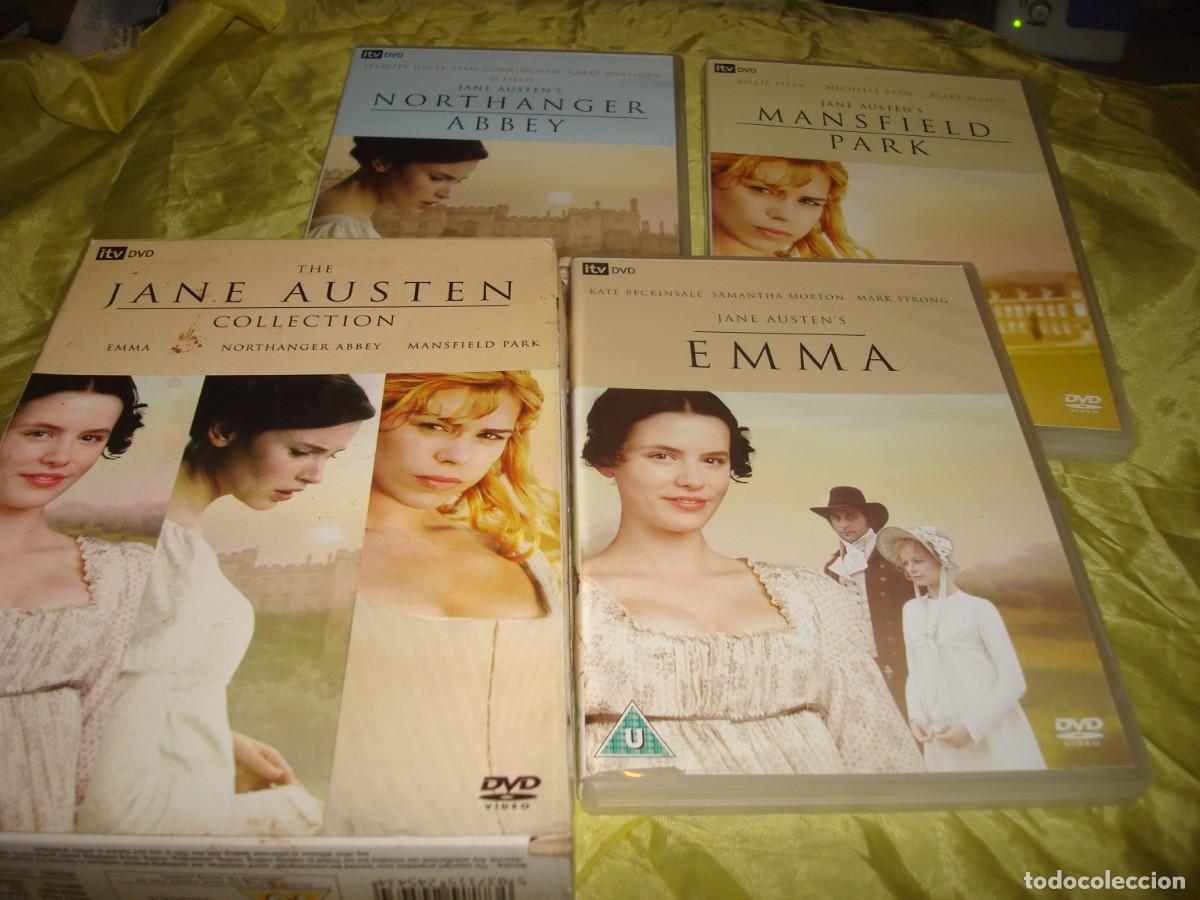 Cine: JANE AUSTEN. CAJA CON 3 PELICULAS. DVD