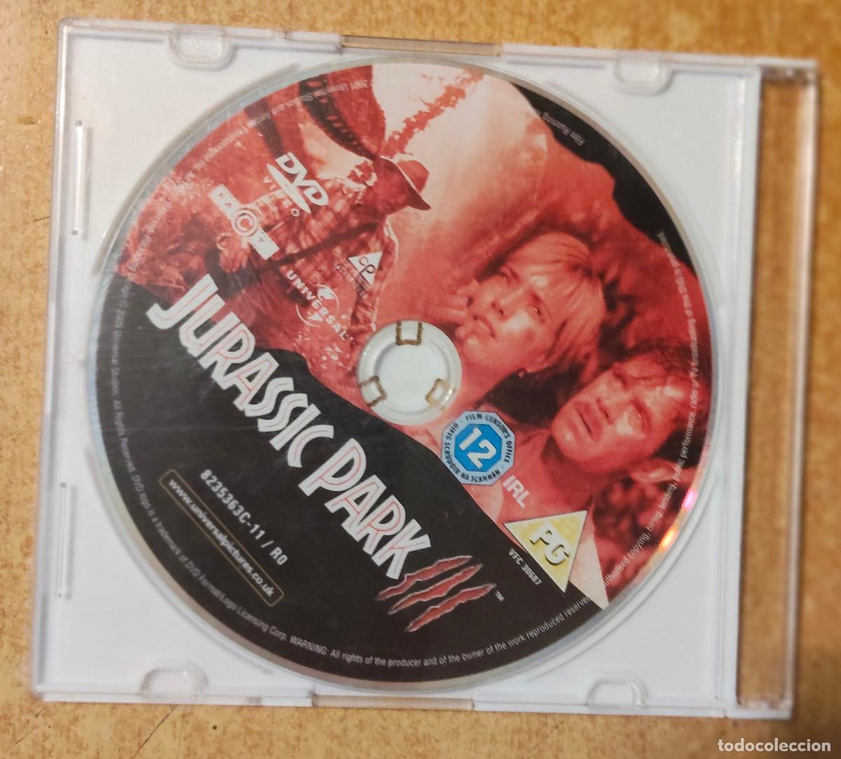 Cine: Jurassic Park III 3 DVD (2001) Sam Neill, (Disc Only!)