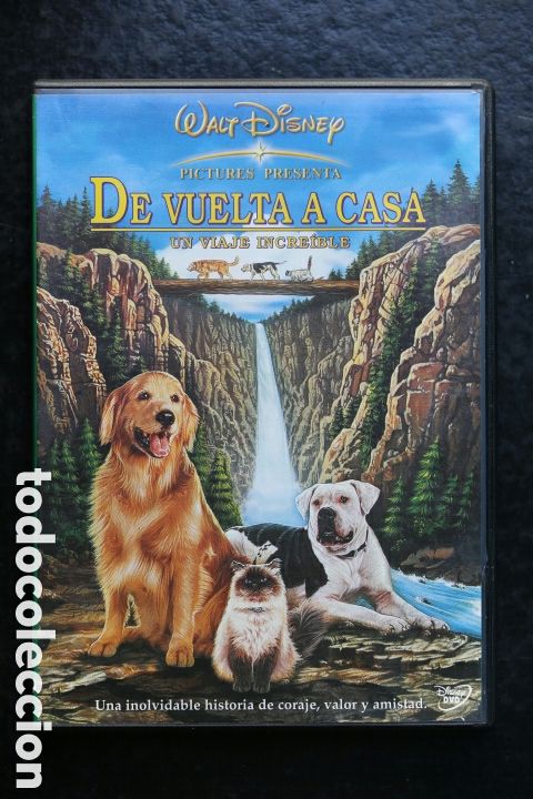 Cine: DVD. DE VUELTA A CASA. Un Viaje Increible. Walt Disney