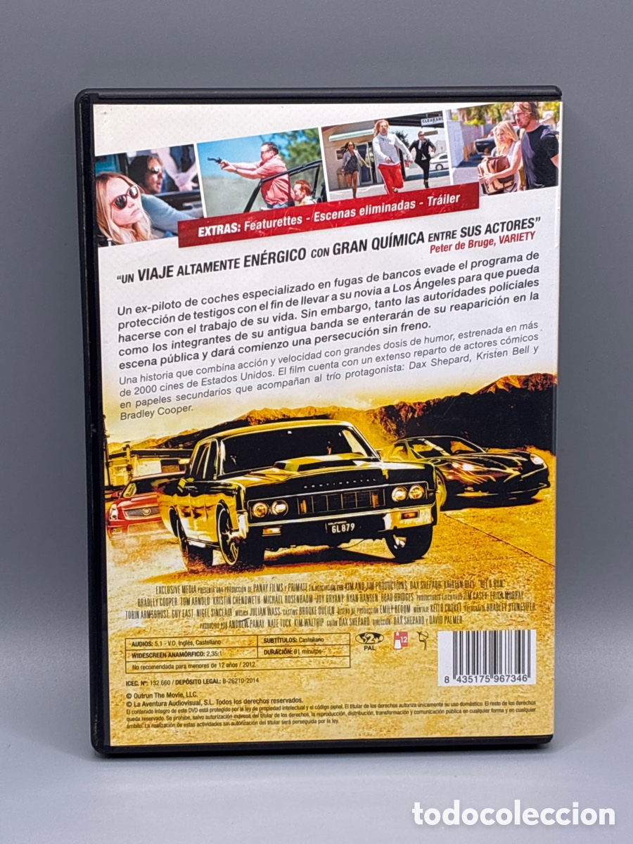 Cine: Fuga Explosiva (Hit & Run) DVD - Foto 2