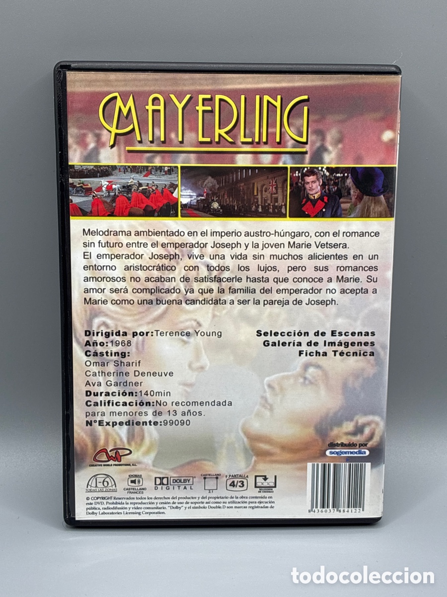 Cine: Mayerling Edici&oacute;n DVD - Foto 2