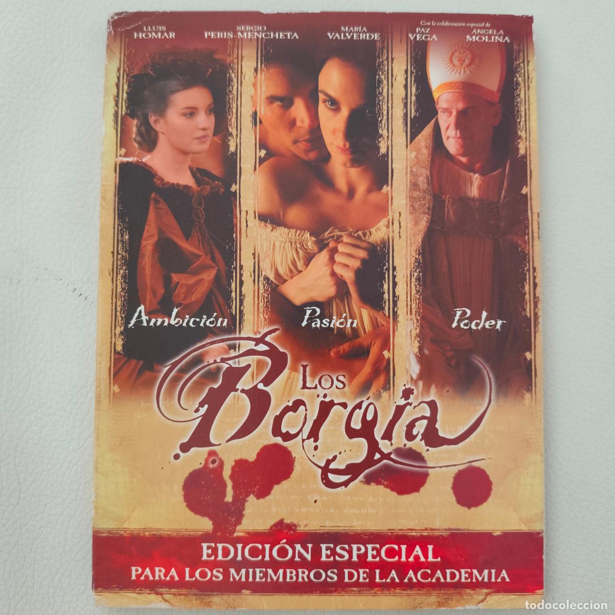 Cine: [T&Iacute;TULO] DVD LOS BORGIA (2006) - EDICI&Oacute;N ESPECIAL EXCLUSIVA MIEMBROS DE LA ACADEMIA - FUNDA CART&Oacute;N