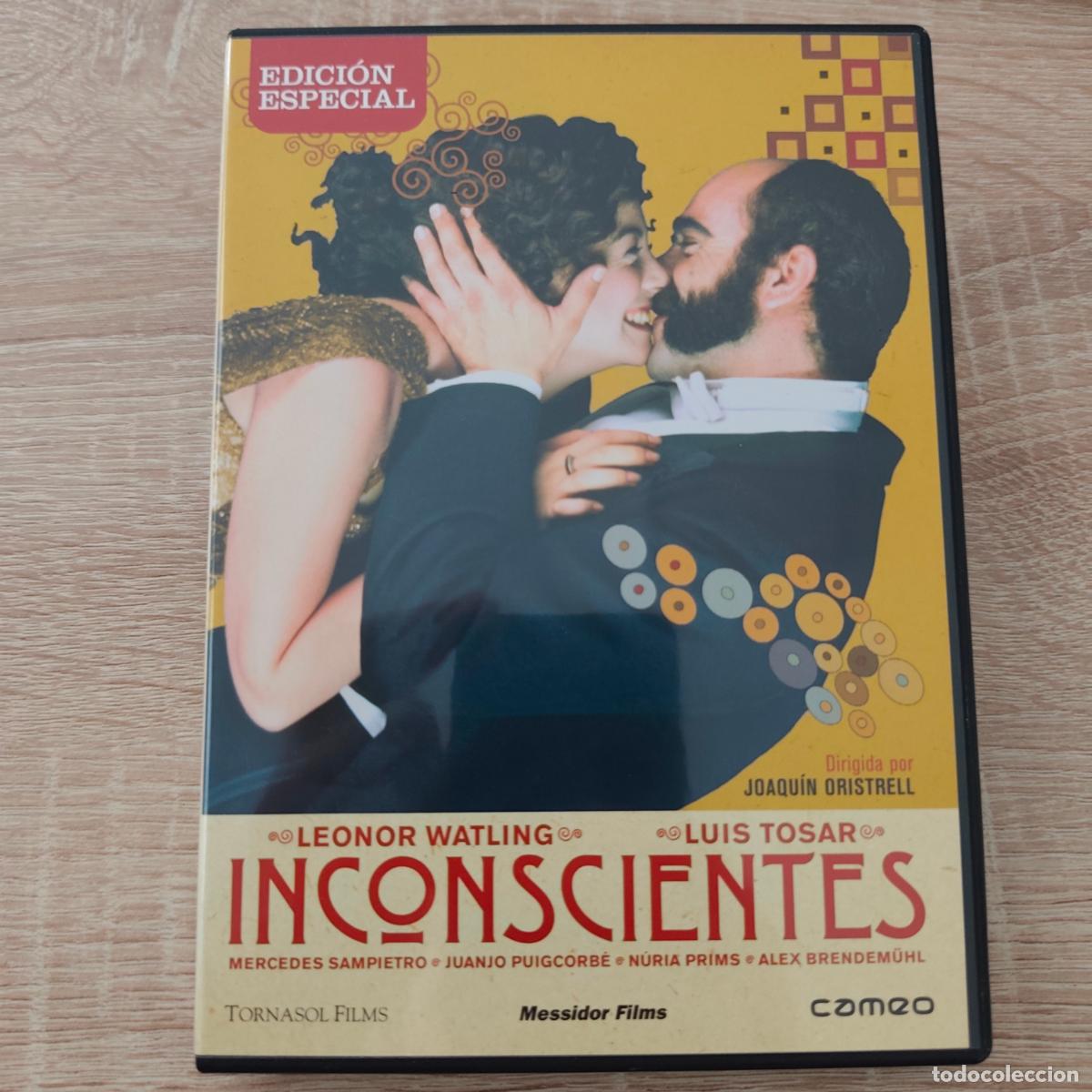 Cine: DVD INCONSCIENTES (2004) - EDICI&Oacute;N ESPECIAL EXCLUSIVA MIEMBROS DE LA ACADEMIA - LUIS TOSAR / LEONOR