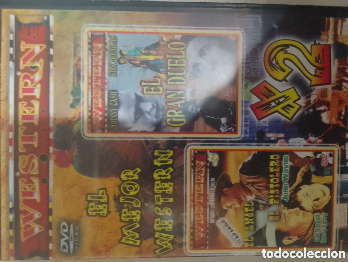Cine: DvD el mejor w&eacute;stern 2x1