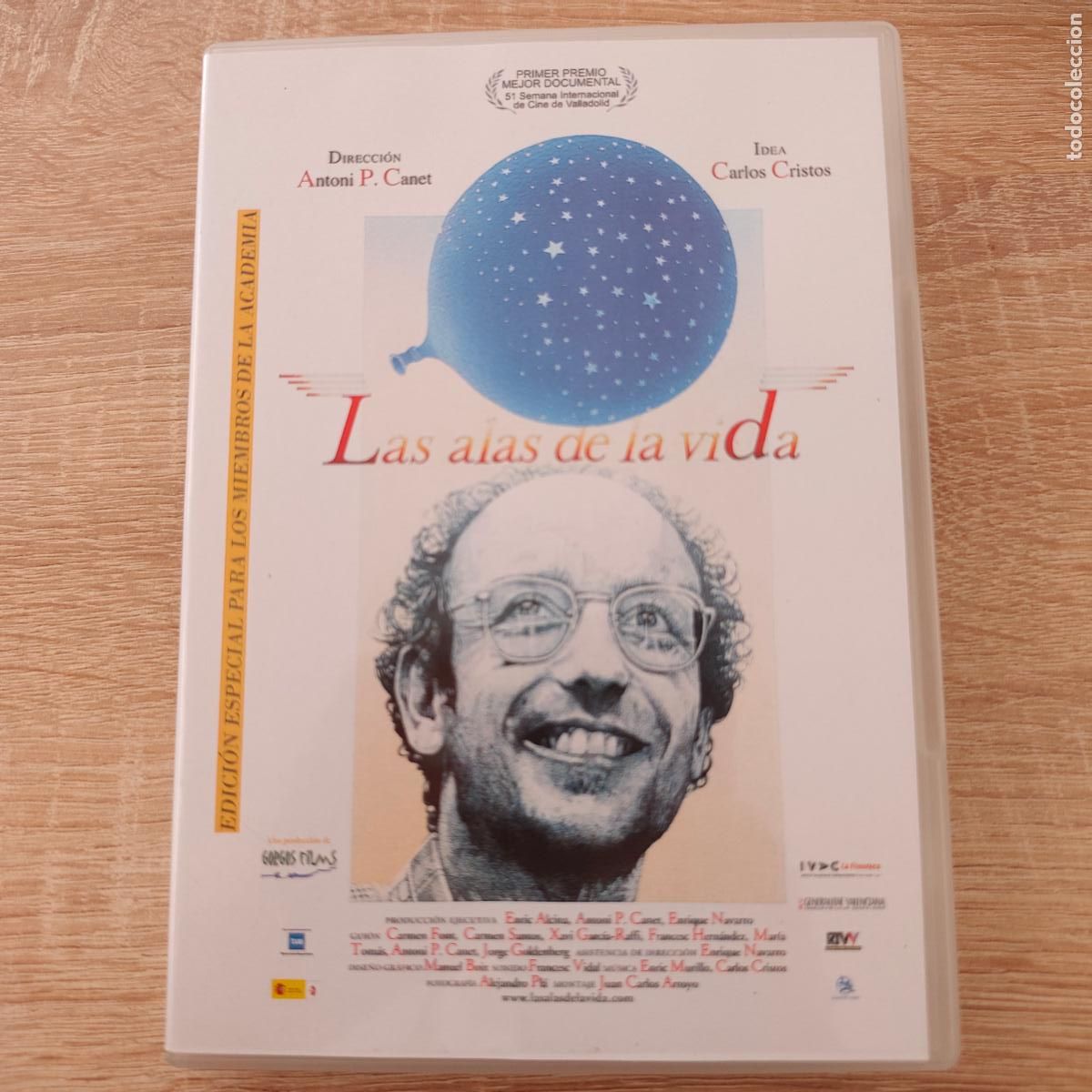 Cine: DVD LAS ALAS DE LA VIDA (2006) - EDICI&Oacute;N ESPECIAL EXCLUSIVA MIEMBROS DE LA ACADEMIA - ANTONI P. CANE