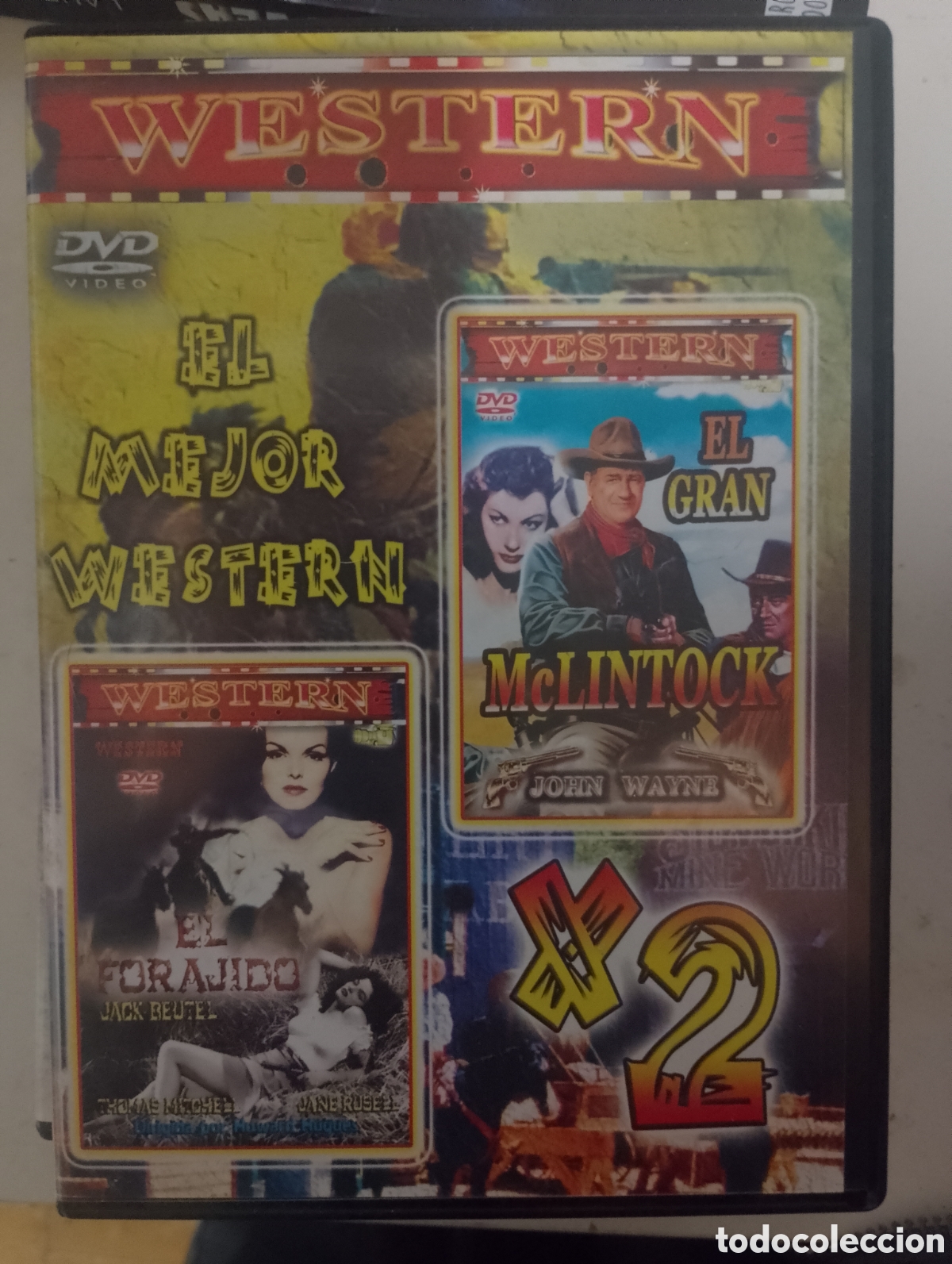 Cine: Doble pel&iacute;cula dvd western