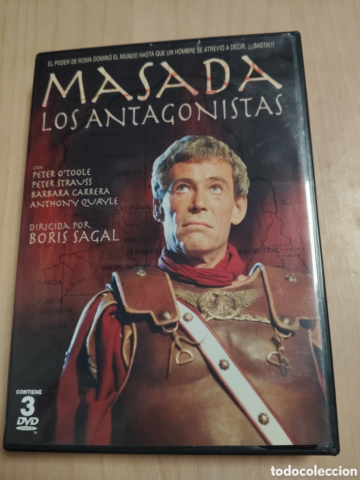 Cine: RD161 Masada los antagonistas DVD SEGUNDAMANO