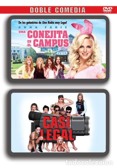 Cine: Doble Comedia: Una conejita en el campus + Casi legal- 8414533075060