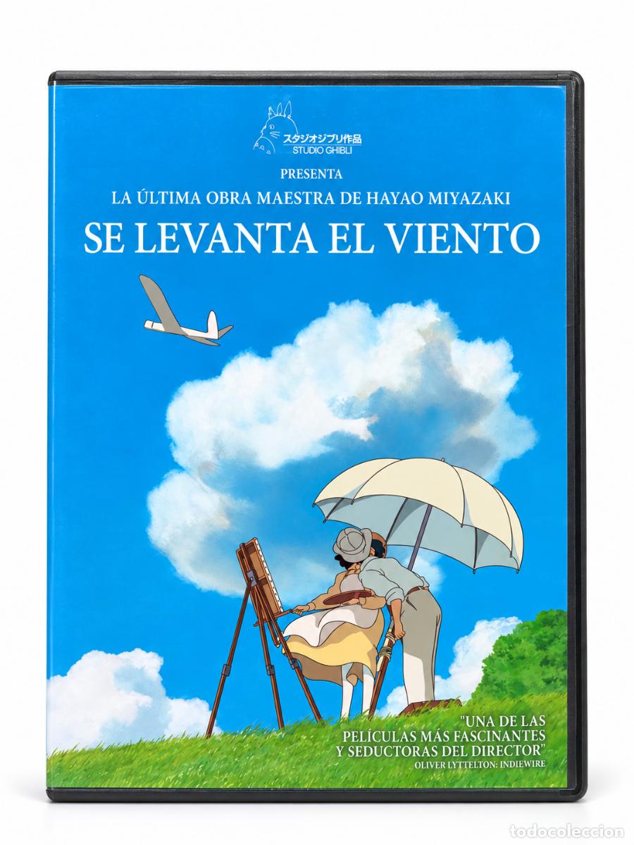 Cine: Hayao Miyazaki &mdash; Se levanta el viento &mdash; 2013 &mdash; DVD