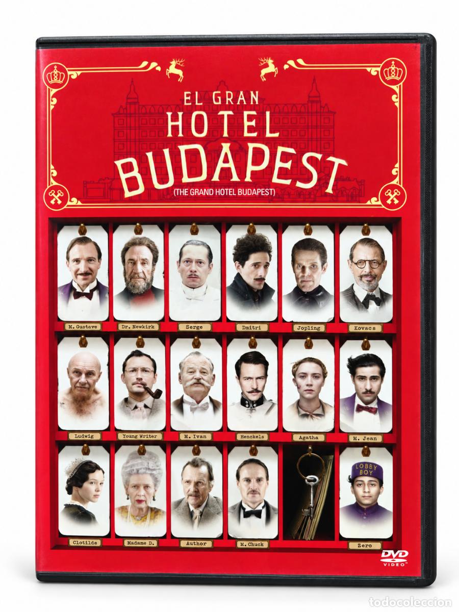 Cine: Wes Anderson &mdash; El gran hotel Budapest &mdash; 2014 &mdash; DVD