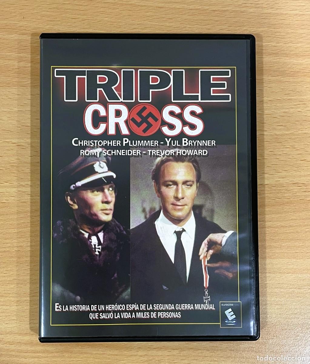 Cine: DVD CINE B&Eacute;LICO II GUERRA MUNDIAL CON EXCESO DE ESTRELLAS - TRIPLE CROSS (1966)