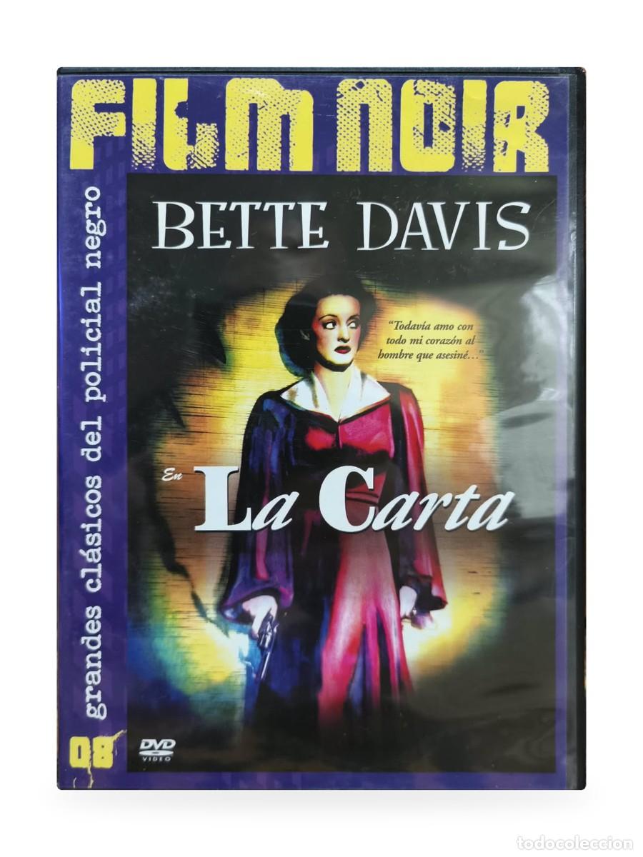 Cine: Bette Davis &mdash; La carta &mdash; DVD &mdash; Colecci&oacute;n Film Noir