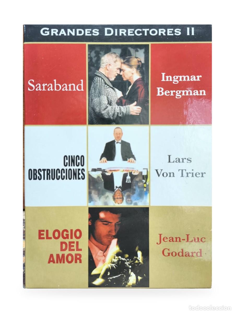 Cine: Grandes directores II &mdash; Saraband / Cinco obstrucciones / Elogio del amor &mdash; DVD