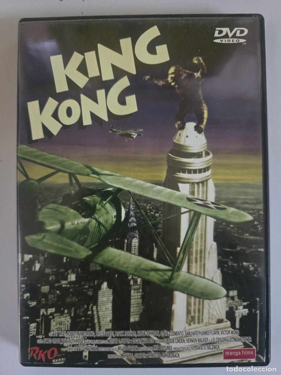 Cine: DVD King Kong.Fay Wray.Robert Armstrong.Manga Films