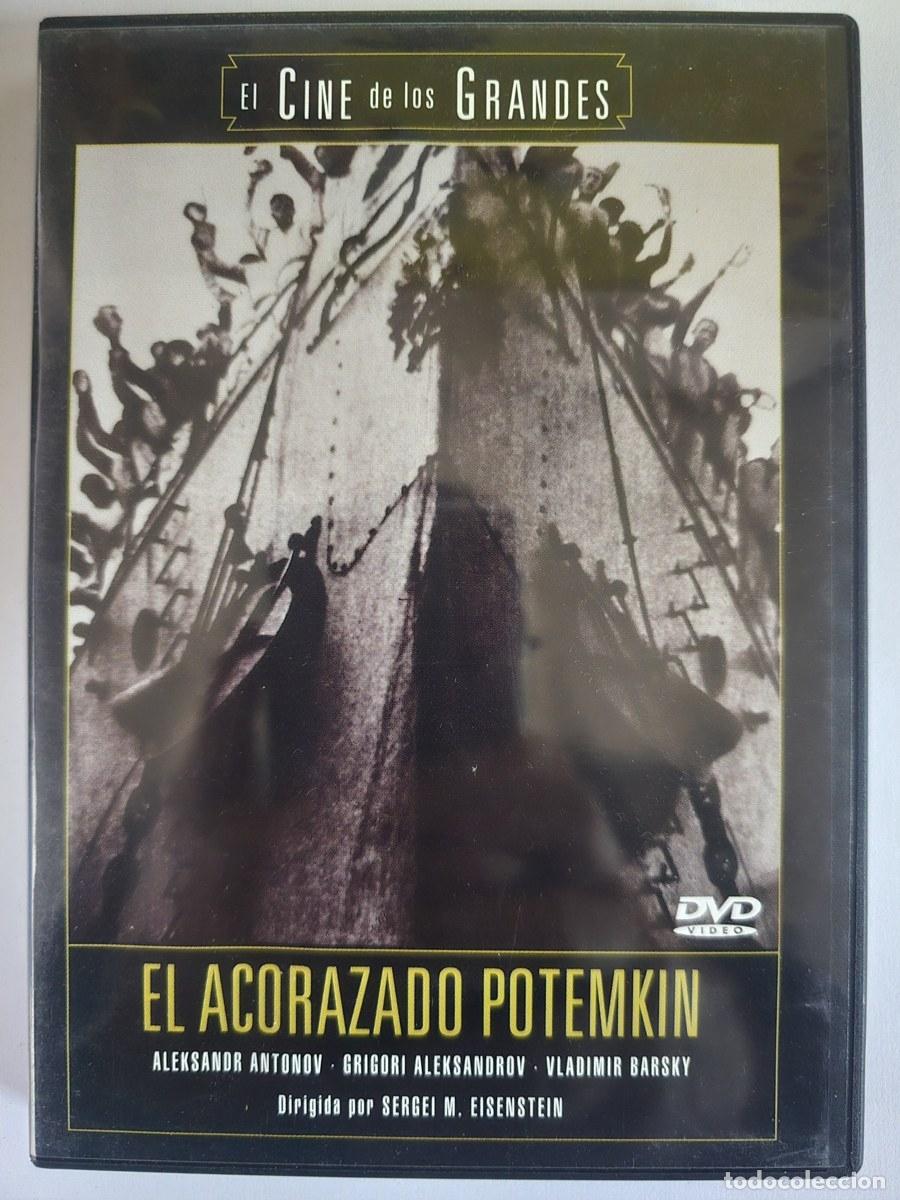 Cine: DVD El Acorazado Potemkin.Aleksandr Antonov.Grigori Aleksandrov.Vladimir Barsky