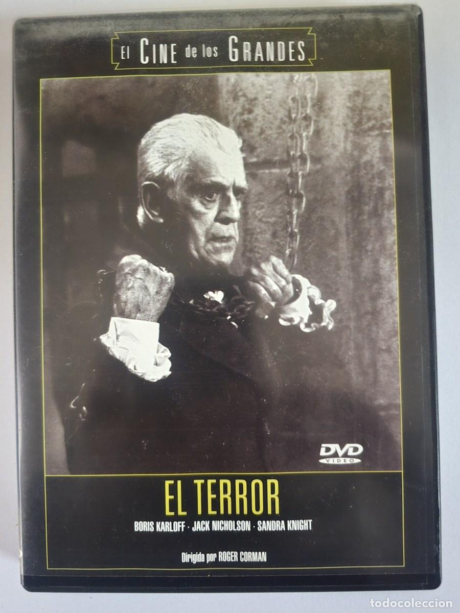 Cine: DVD El Terror.Boris Karloff.Jack Nicholson.Sandra Knight