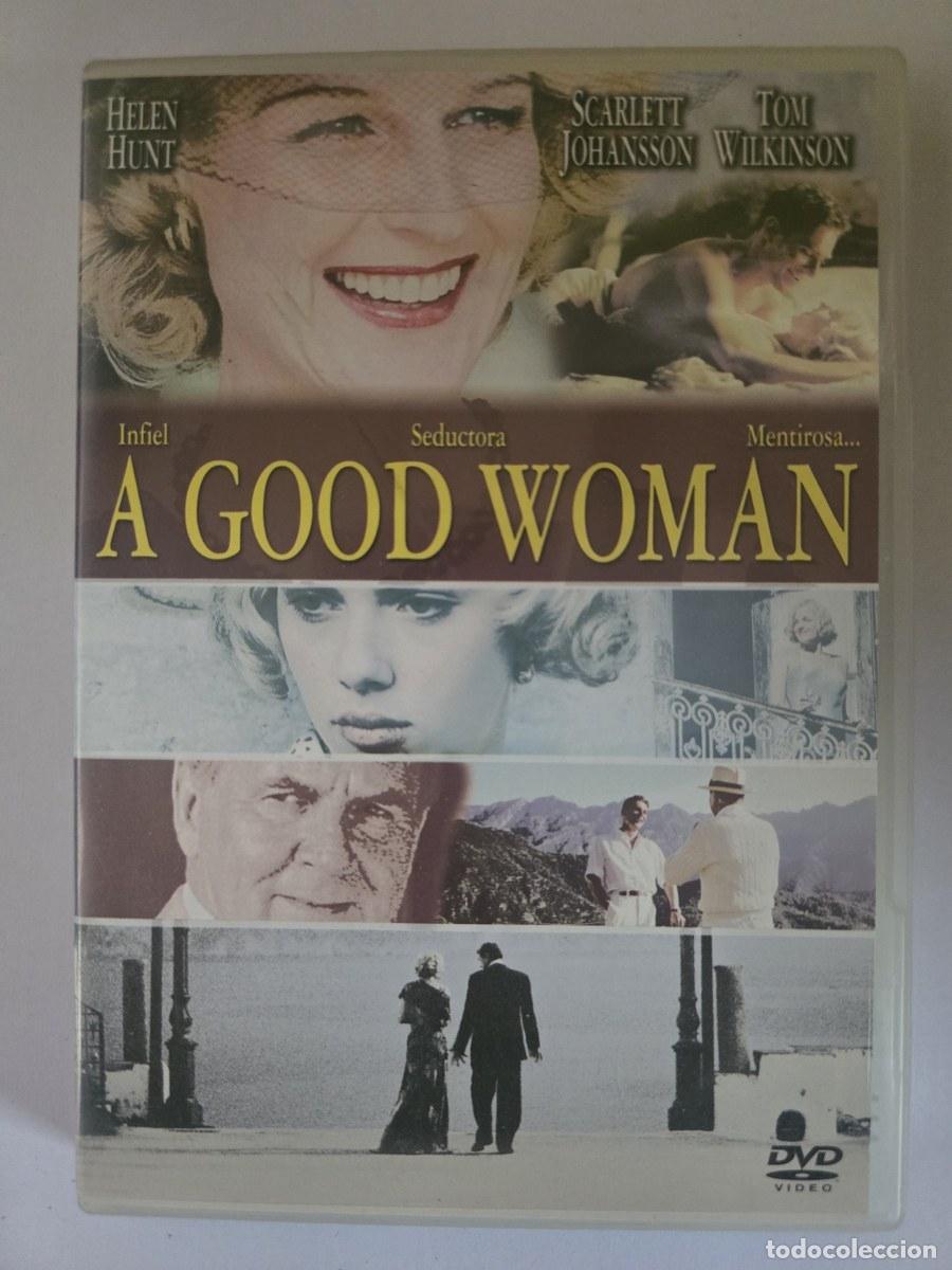 Cine: DVD A Good Woman.Helen Hunt.Scarlett Johansson.Tom Wilkinson