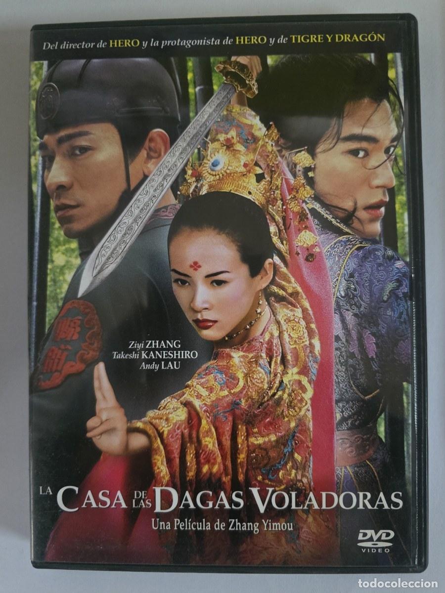 Cine: DVD La Casa de las Dagas Voladoras.Ziyi Zhang.Takeshi Kaneshiro.Andy Lau