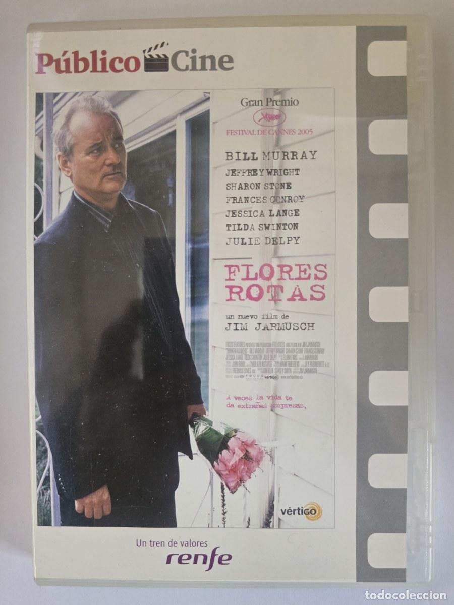 Cine: DVD Flores Rotas.Bill Murray.Jeffrey Wright.Sharon Stone.Jessica Lange