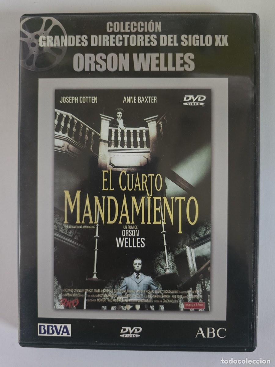 Cine: DVD El Cuarto Mandamiento.Joseph Cotten.Anne Baxter.Orson Welles