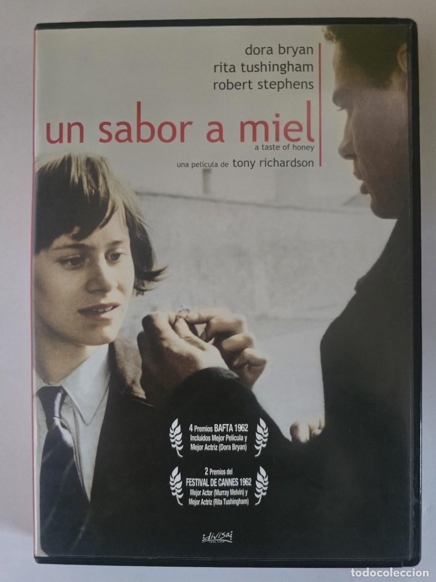 Cine: DVD Un Sabor a Miel.Dora Bryan.Rita Tushingham.Robert Stephens