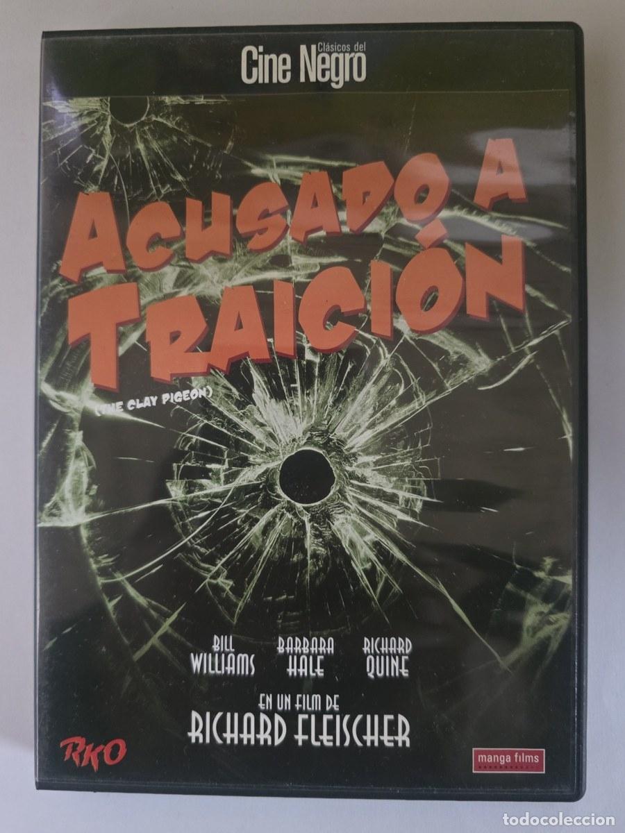 Cine: DVD Acusado a Traici&oacute;n.Bill Williams.Barbara Hale.Richard Quine