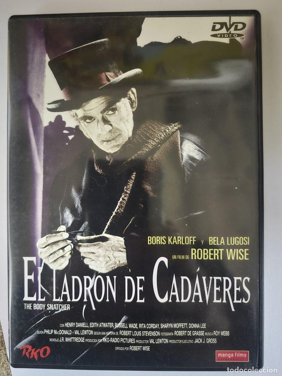 Cine: DVD El Ladr&oacute;n de Cad&aacute;veres.Boris Karloff.Bela Lugosi.Manga Films