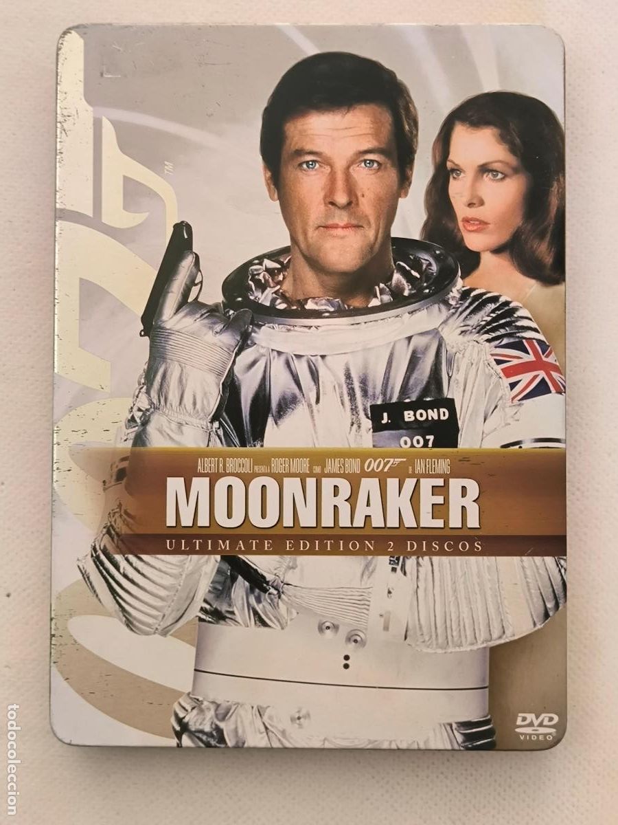 Cine: DVD MOONRAKER - ULTIMATE EDITION 2 DISCOS - CAJA METALICA, STEELBOOK (213)