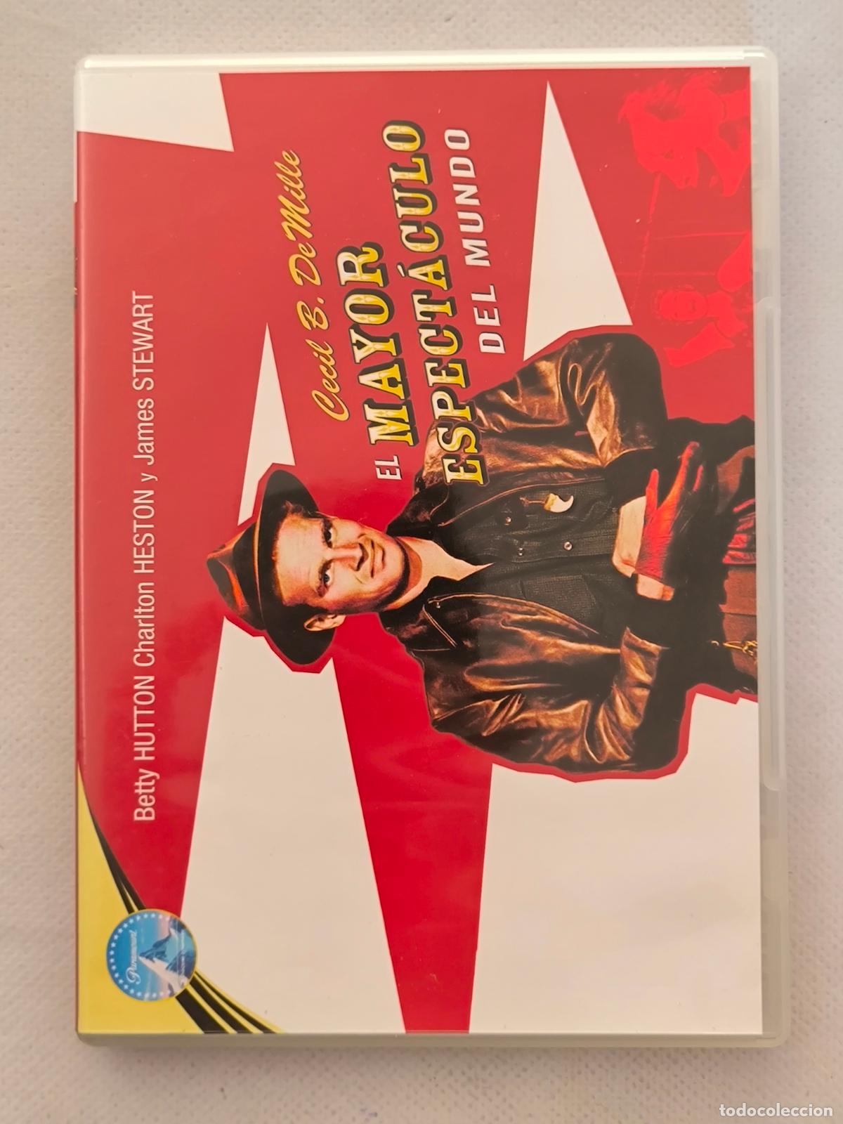 Cine: DVD EL MAYOR ESPECTACULO DEL MUNDO - CHARLTON HESTON (213)