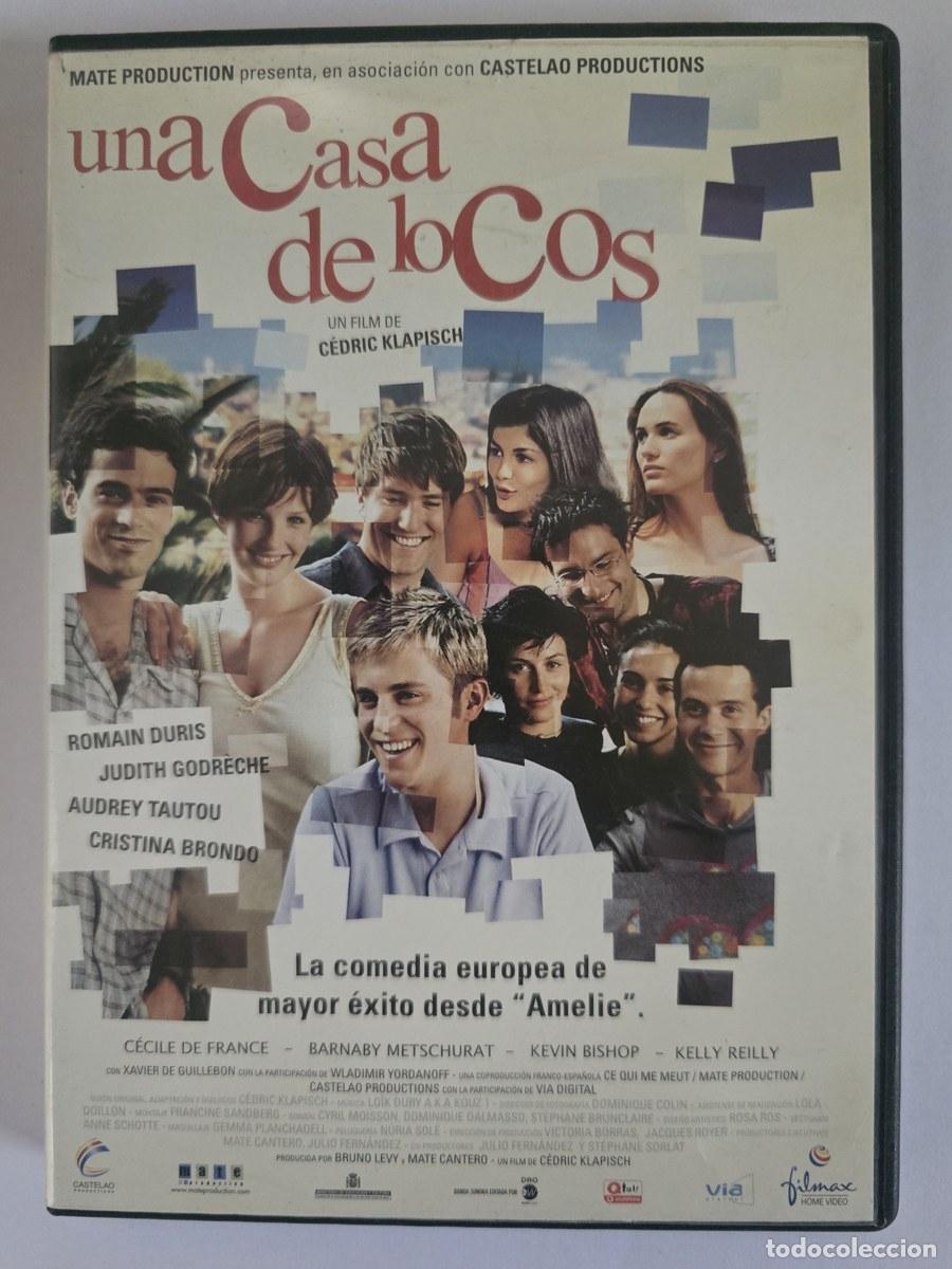Cine: DVD Una Casa de Locos.Romain Duris.Judith Godr&egrave;che.Audrey Tautou.Cristina Brondo