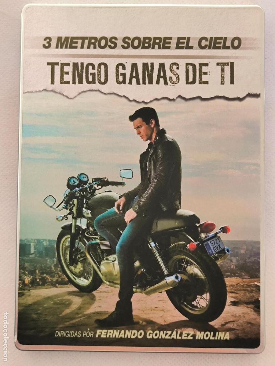 Cine: DVD 3 METROS SOBRE EL CIELO / TENGO GANAS DE TI - 2 DISCOS - CAJA METALICA, STEELBOOK (221)