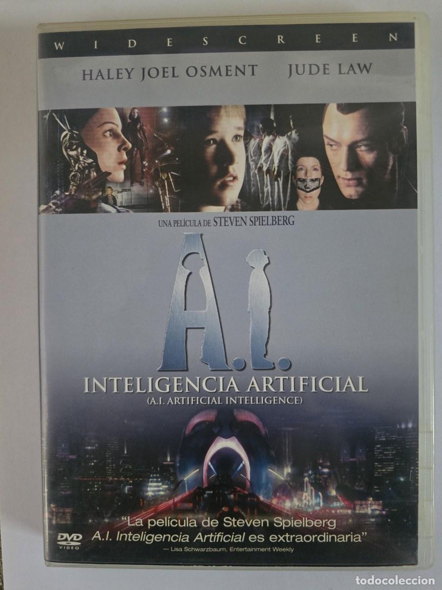 Cine: DVD A.I. Inteligencia Artificial.Haley Joel Osment.Jude Law