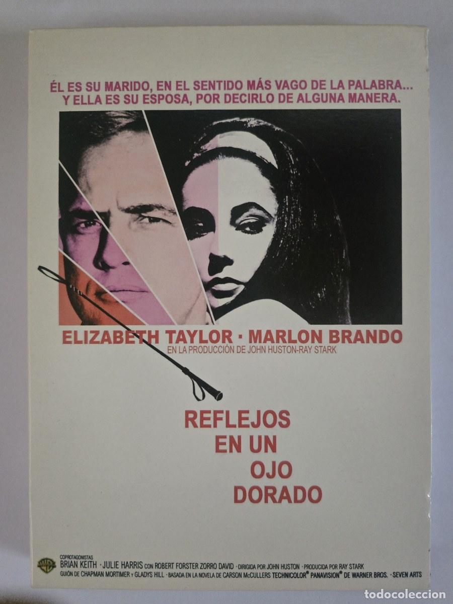 Cine: DVD Reflejos en un Ojo Dorado.Elizabeth Taylor.Marlon Brando