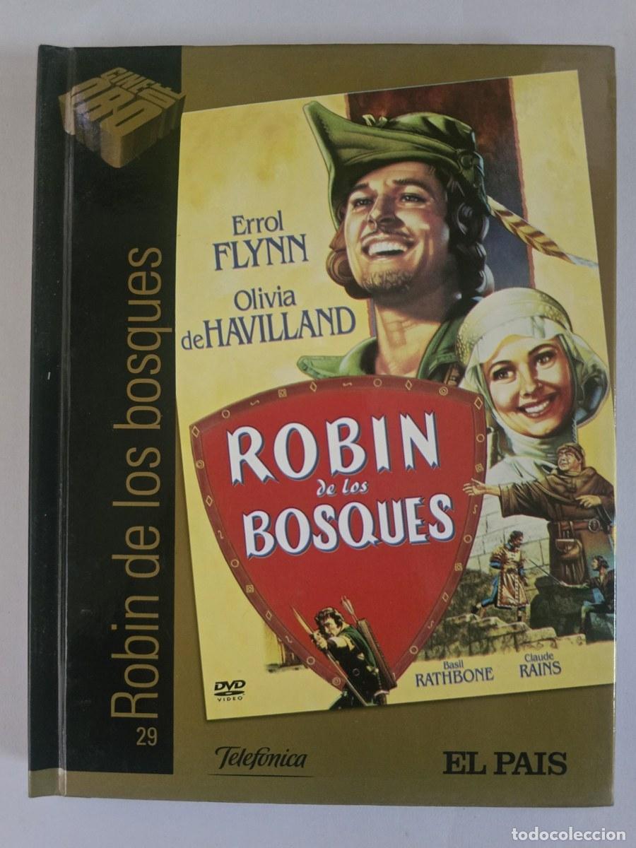 Cine: DVD Robin de los Bosques.Errol Flynn.Olivia de Havilland.Basil Rathbone.Claude Rains