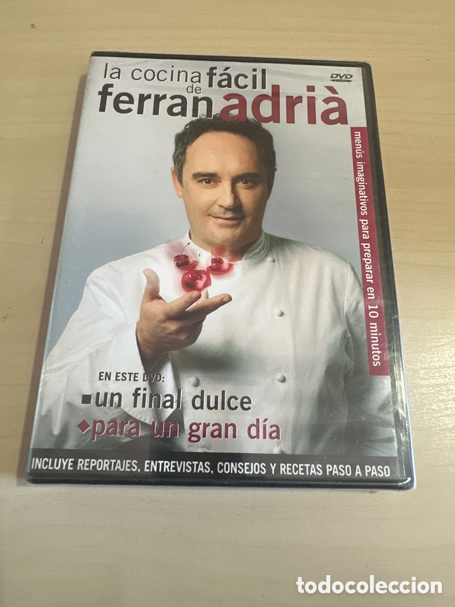Cine: S179 la cocina f&aacute;cil de Ferran Adria un final dulce para un gran d&iacute;a dvd nuevo precintado