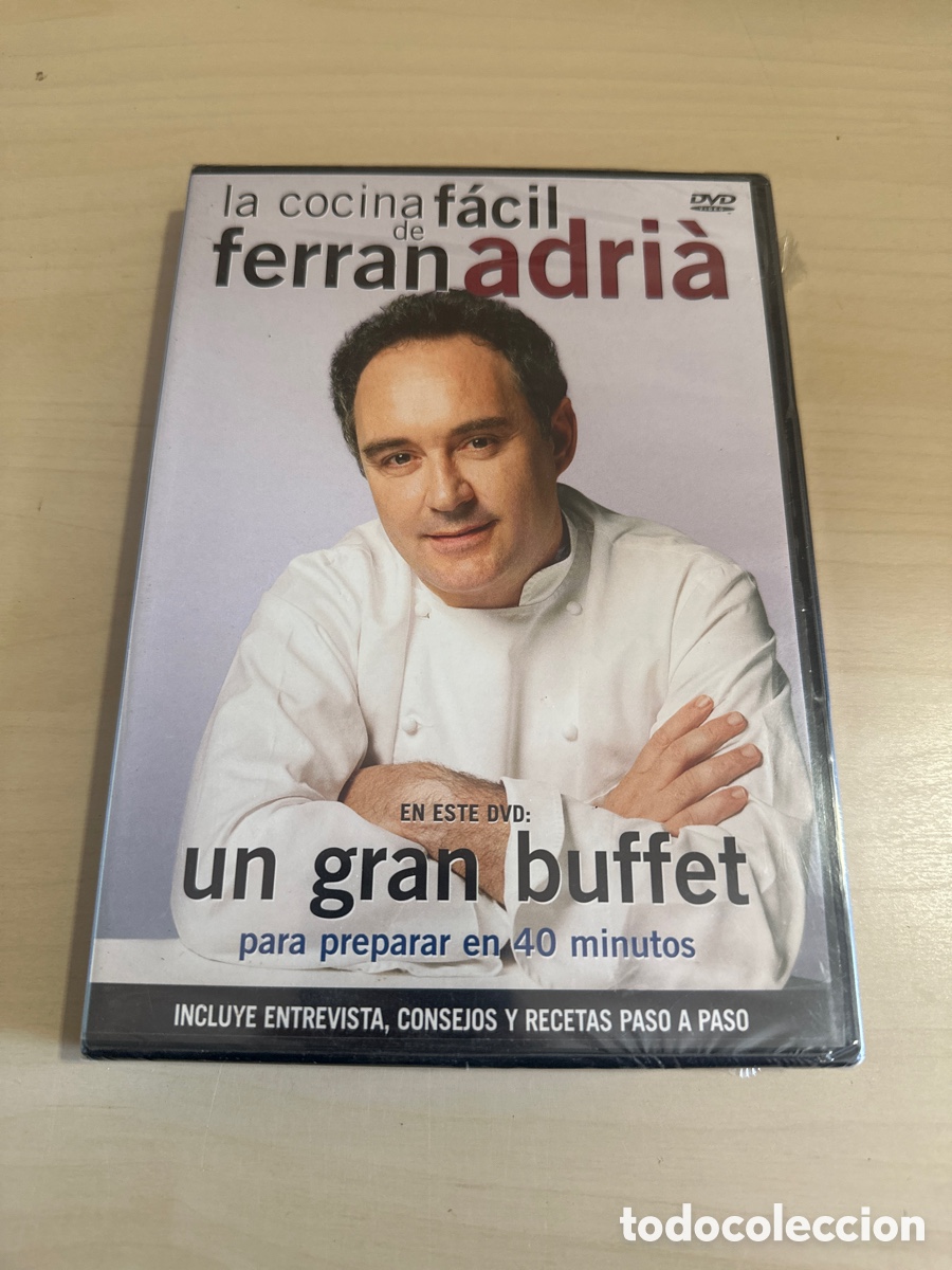 Cine: S179 la cocina f&aacute;cil de Ferran Adria un gran buffet dvd nuevo precintado