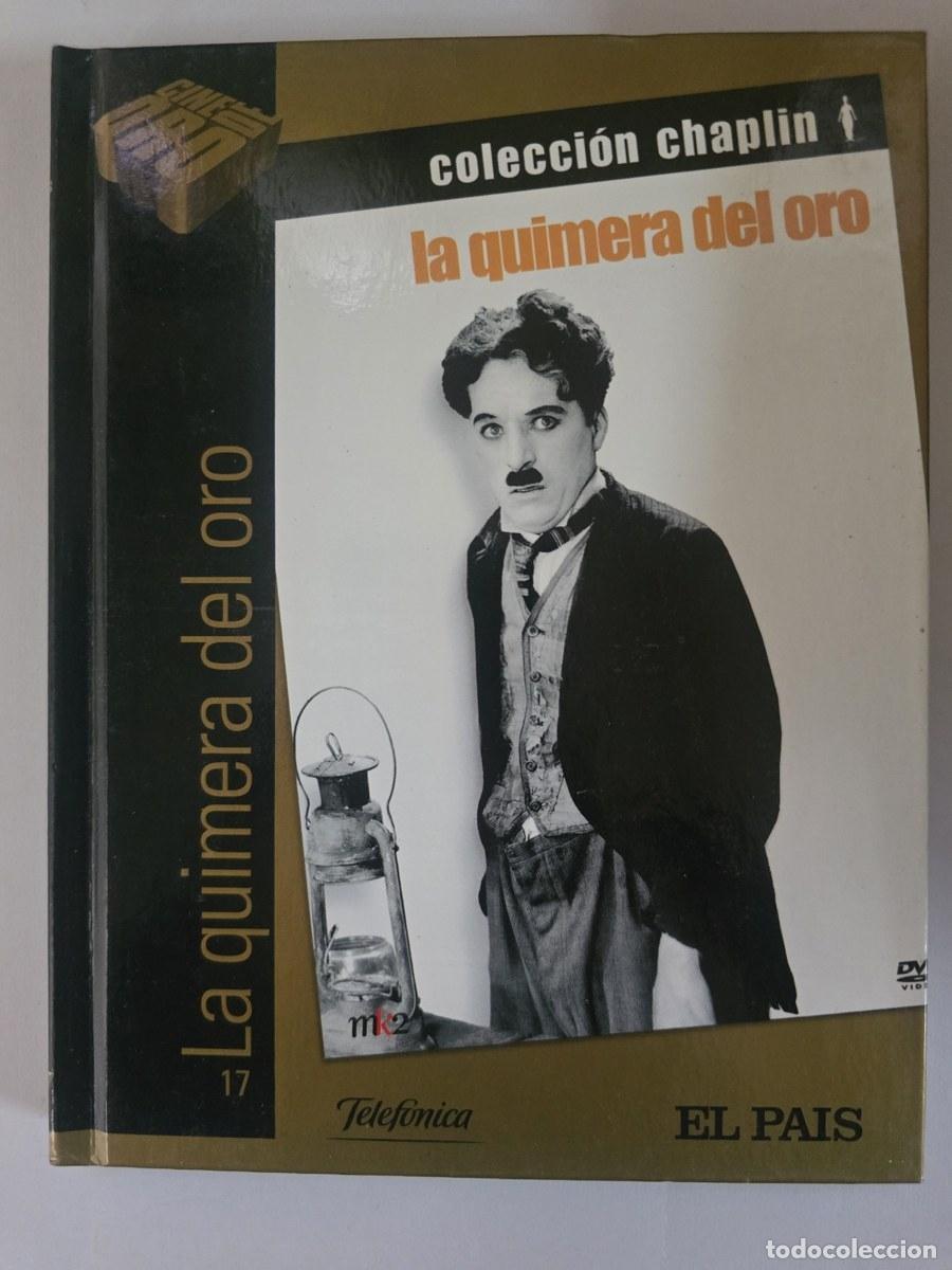 Cine: DVD La Quimera del Oro.Charles Chaplin.Colecci&oacute;n Chaplin n&ordm;17.El Pa&iacute;s