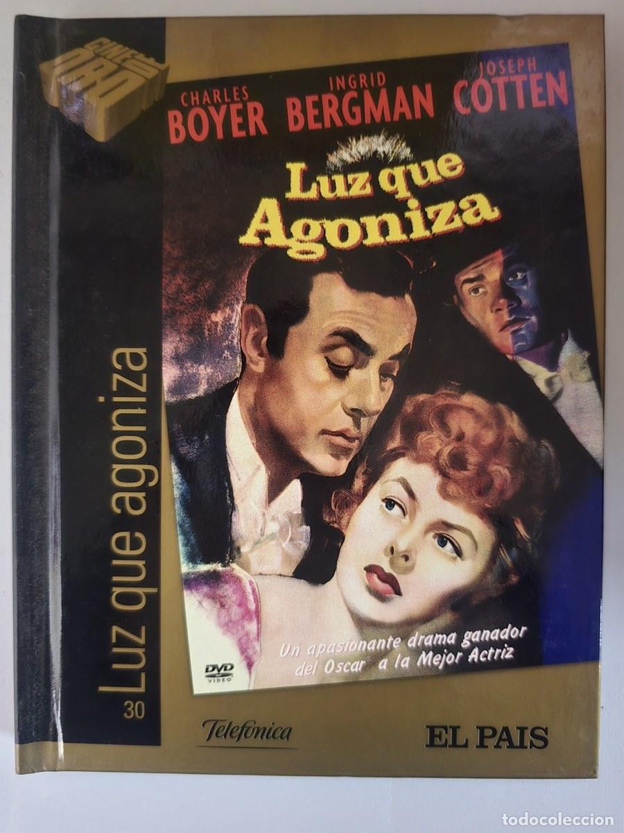 Cine: DVD Luz que Agoniza.Charles Boyer.Ingrid Bergman.Joseph Cotten.El Pais